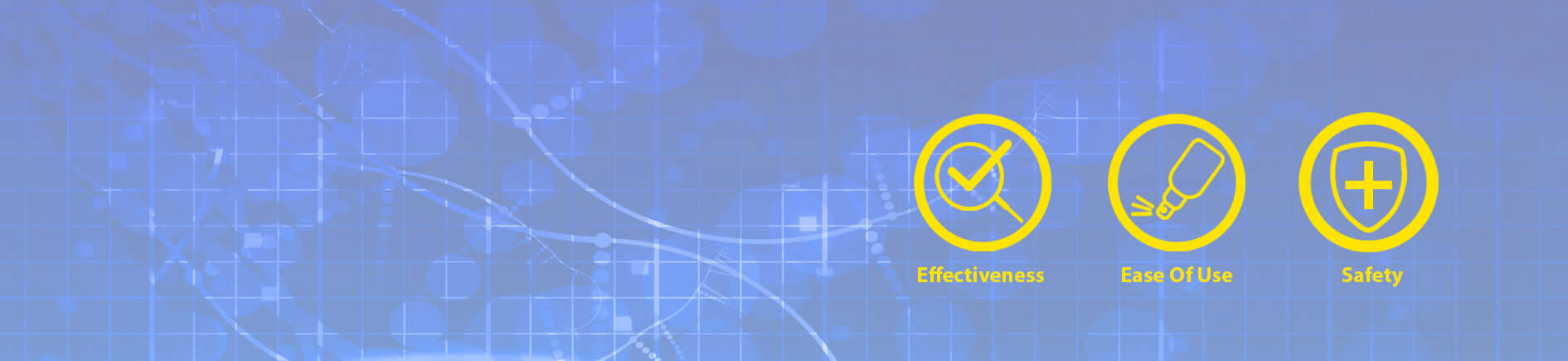 Scientific banner background